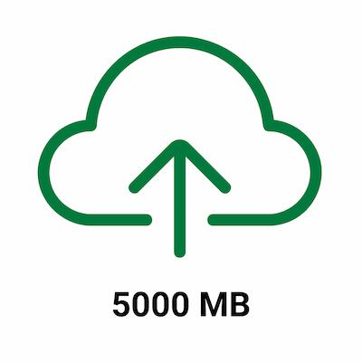 Family+ Plan – 5000MB Secure Memory Storage for Photos & Videos